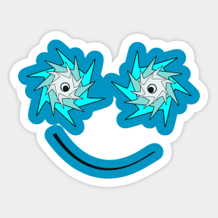 Happy Monster Sticker